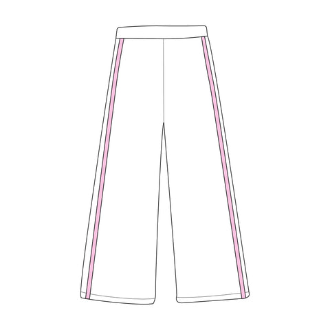 PO 17307  Alpha Chi Omega HLH Sweatpants White