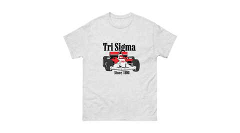 Victory Lap Unisex Tee-Sigma Sigma Sigma-S-gray