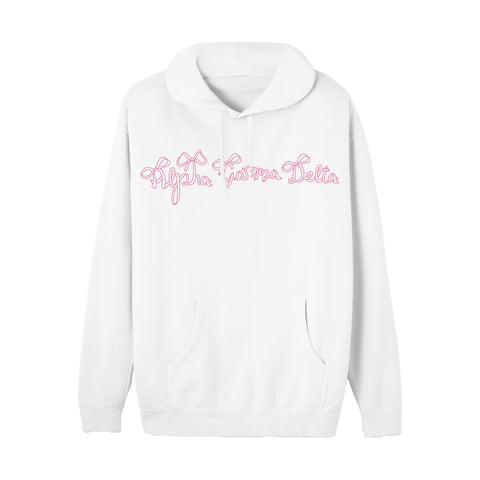 Written in Ribbon Sorority Hoodie