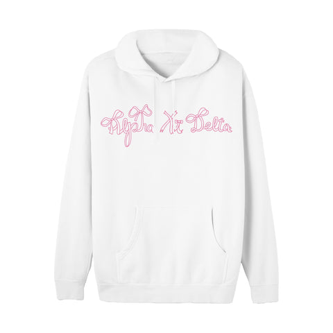 Written in Ribbon Sorority Hoodie
