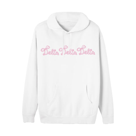 Written in Ribbon Sorority Hoodie