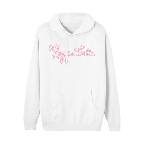 Written in Ribbon Sorority Hoodie