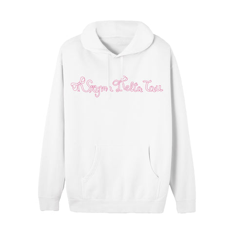Written in Ribbon Sorority Hoodie