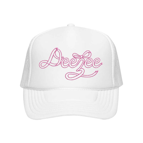 Written In Ribbon Embroidered Sorority Hat