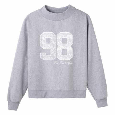 Lace League Sorority Mock Neck