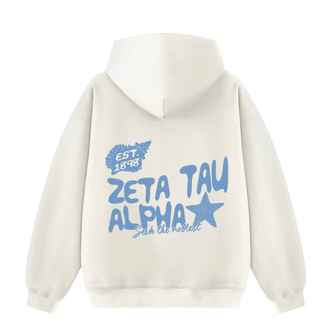 Upon a Beach Sorority Hoodie