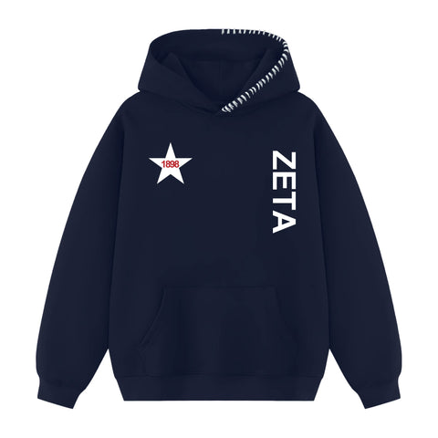 Rally Star Hood Stitch Sorority Hoodie