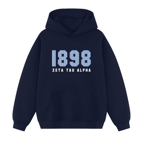 Pinstripe Year Sorority Hoodie