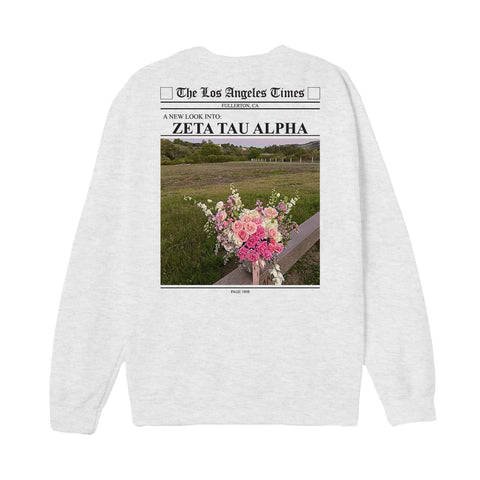 CSUF Pre-order Zeta Tau Alpha Crewneck