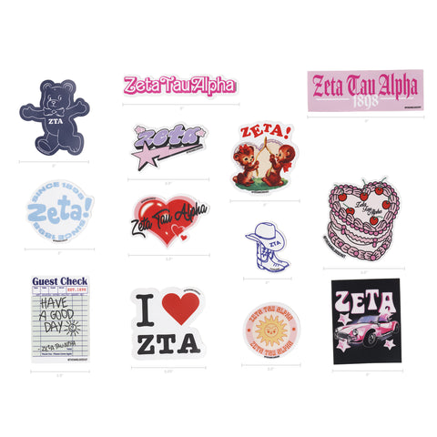 Sorority Sticker Mystery 10-Pack