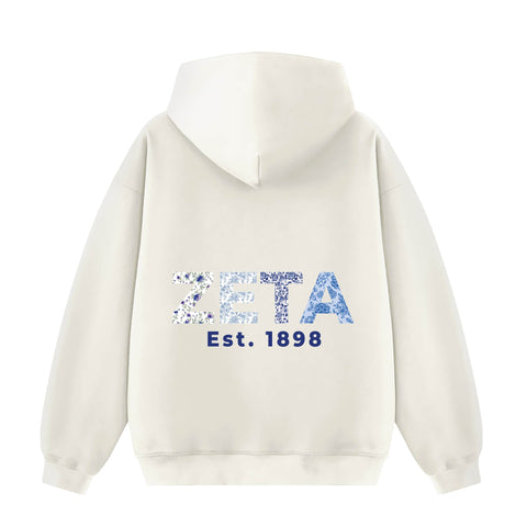 Printed Patch Letters VT Heavyweight Hoodie