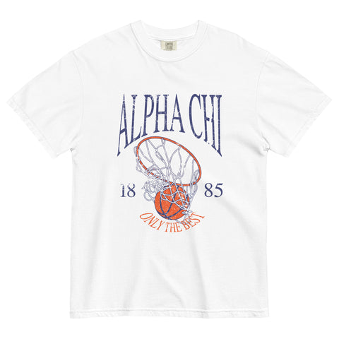 Court Crush Unisex Garment-Alpha Chi Omega-S-white