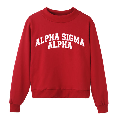 Cambria Red Mock Neck JMU Pre-order '26