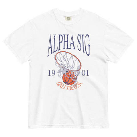 Court Crush Unisex Garment-Alpha Sigma Alpha-S-white