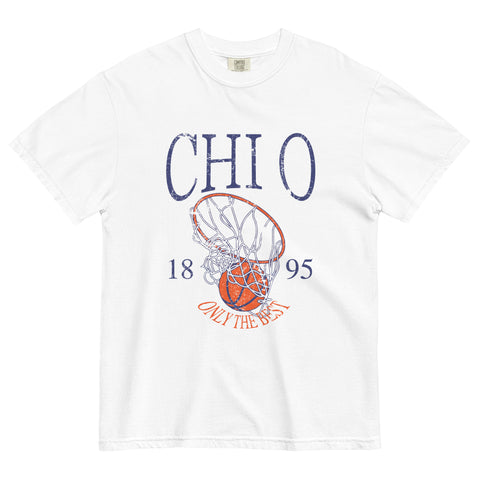 Court Crush Unisex Garment-Chi Omega-S-white