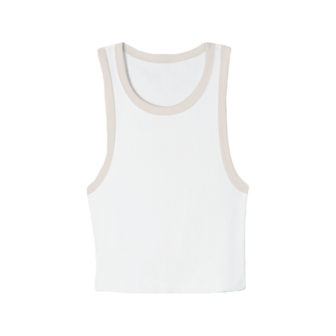 Cropped Santa Monica Tank (Classic Tank) Two Tone