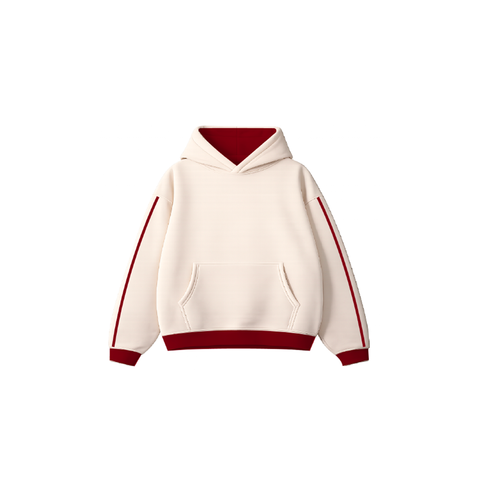 Striped Sleeve Hoodies