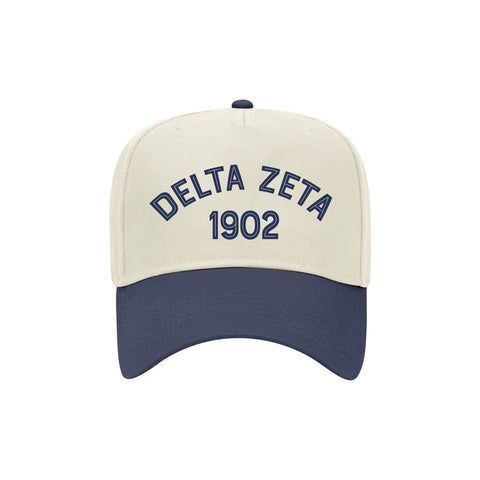 Block Letter Embroidered Delta Zeta Hat LMU Pre-order