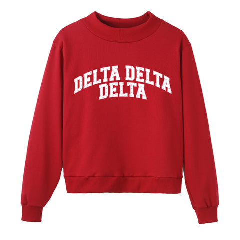 Cambria Red Mock Neck JMU Pre-order '26