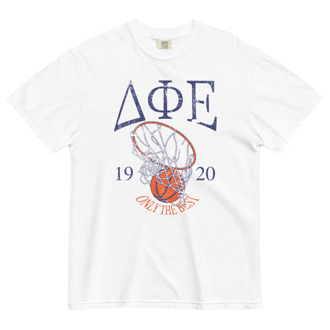 Court Crush Unisex Garment-Delta Phi Epsilon-S-white