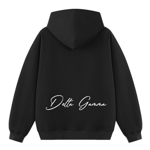 UCSD Delta Gamma Black Hoodie Pre-Order