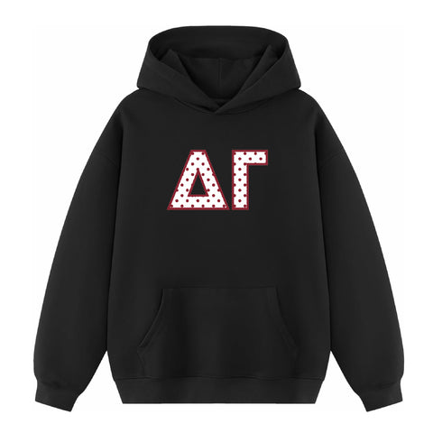 UCSD Delta Gamma Black Hoodie Pre-Order