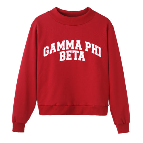 Cambria Red Mock Neck JMU Pre-order '26