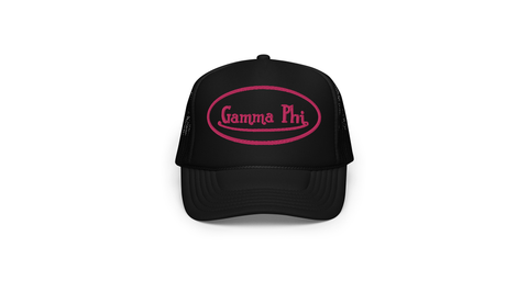 That's Hot Trucker Hat-Gamma Phi Beta-black