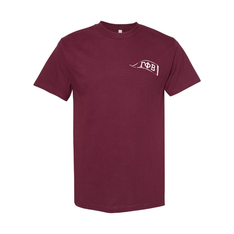 PO 19483 Gamma Phi Beta Burgundy Shirt