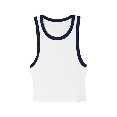 Cropped Santa Monica Tank (Classic Tank) Two Tone