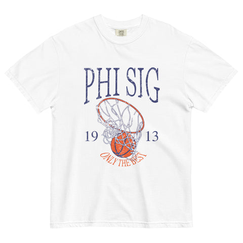 Court Crush Unisex Garment-Phi Sigma Sigma-S-white