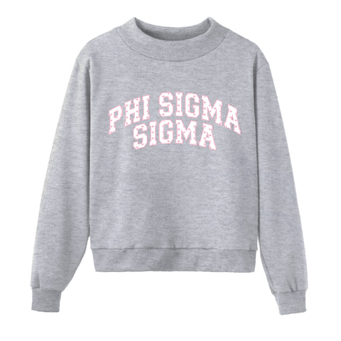 Cambria Heather Gray Mock Neck JMU Pre-order '26