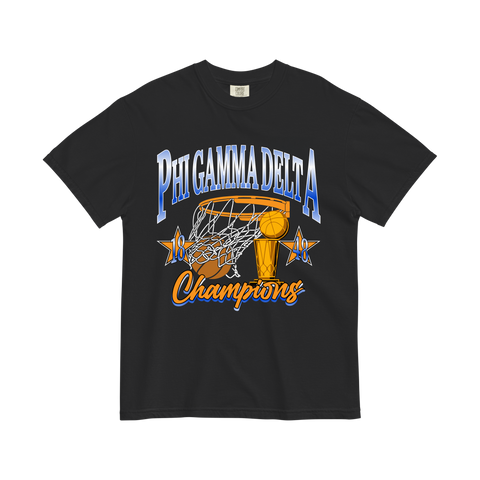Championship Fraternity Tee-Phi Gamma Delta-M-black