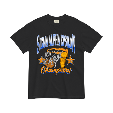 Championship Fraternity Tee-Sigma Alpha Epsilon-M-black