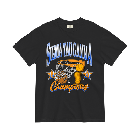 Championship Fraternity Tee-Sigma Tau Gamma-M-black