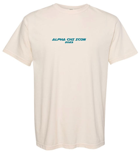 Oregon Alpha Chi Omega Icon T-Shirt Fall 2023
