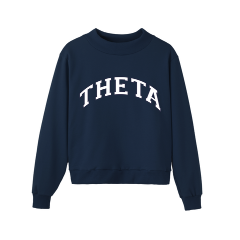 PO 11587| DePauw University Kappa Alpha Theta Cambria Mock Neck