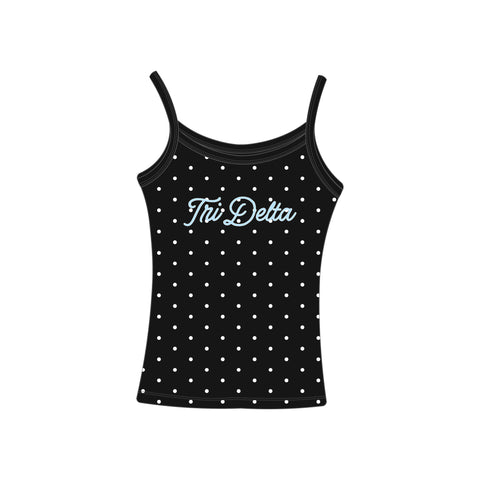 PO 16099| University of Nebraska Lincoln| Delta Delta Delta|HLH HERMOSA TANK Black