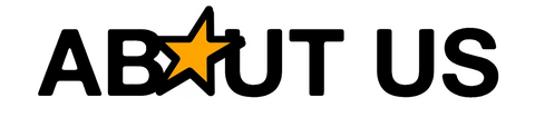 about us heading with star icon mobile