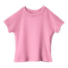 Newport Tee, cropped fitted raglan baby tee in Dream House color
