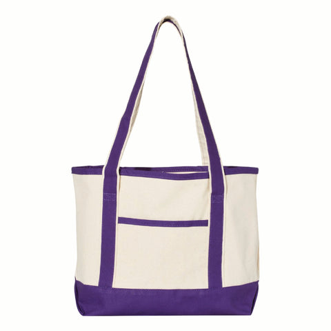 2-Tone Pocket Tote Bag