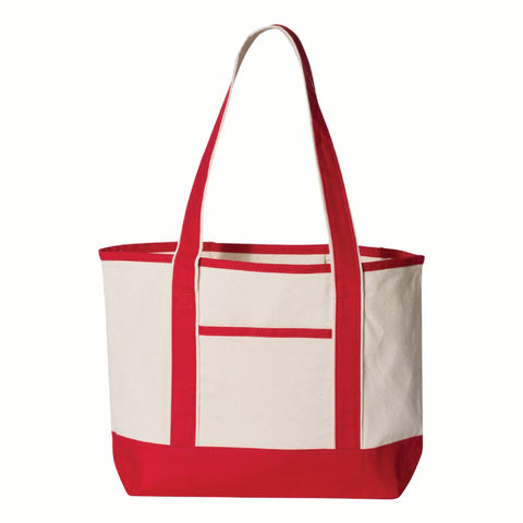 2-Tone Pocket Tote Bag