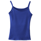 Hermosa Tank, custom full-length spaghetti strap tank top in Lazuli Lover color
