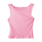 Santa Cruz Tank, custom cropped fitted tank top with boat neck in Dream House color