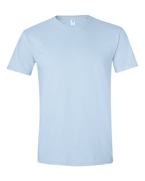 Gildan 64000 Unisex Tee in Light Blue