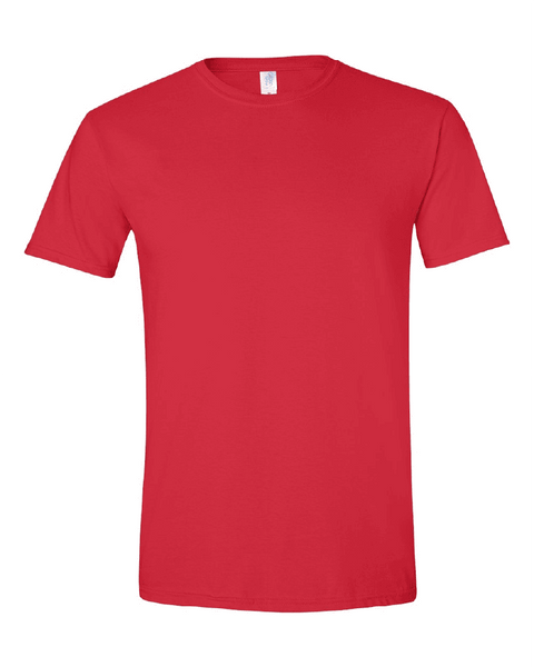 Gildan 64000 Unisex Tee in Red