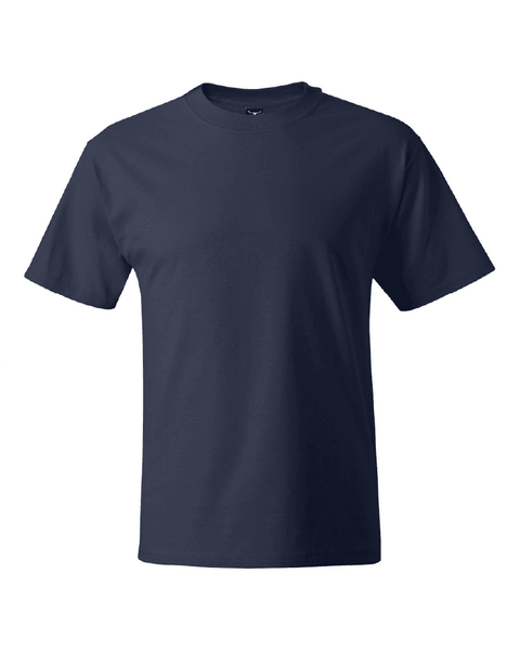 Hanes 5180 Unisex Tee in Navy