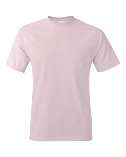 Hanes 5250 Unisex Tee in Pale Pink
