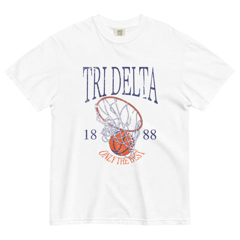 Court Crush Unisex Garment-Delta Delta Delta-S-white