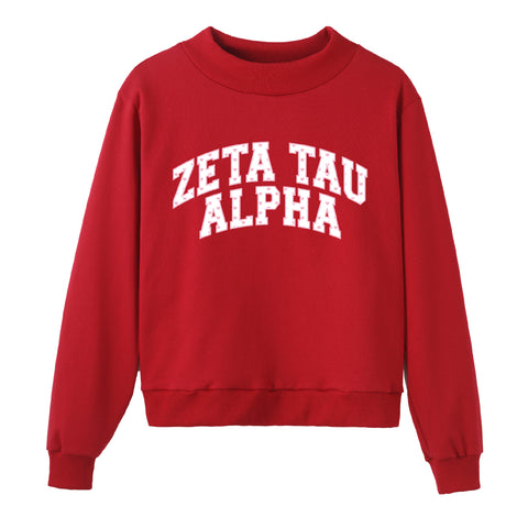 Cambria Red Mock Neck JMU Pre-order '26